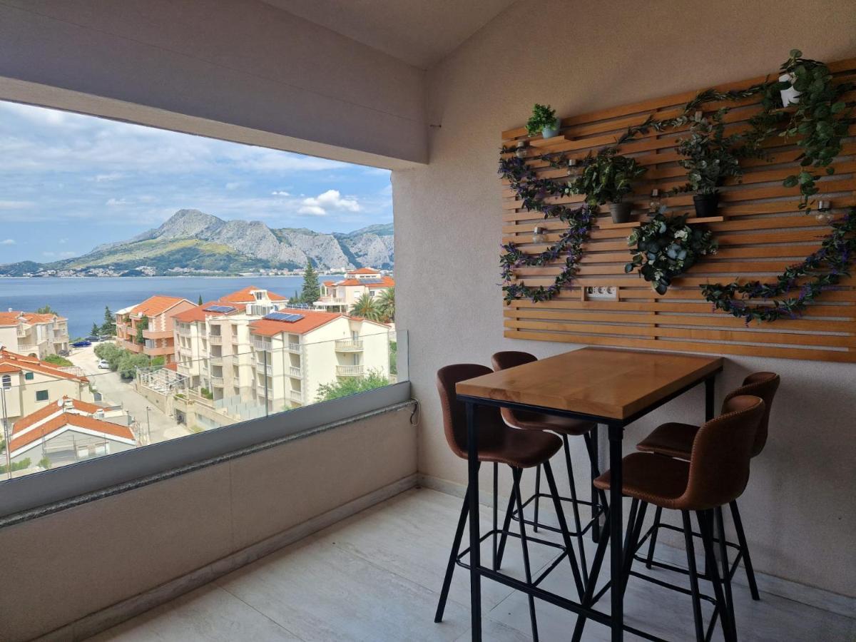 Amazing Sea View Apartman Omiš Kültér fotó