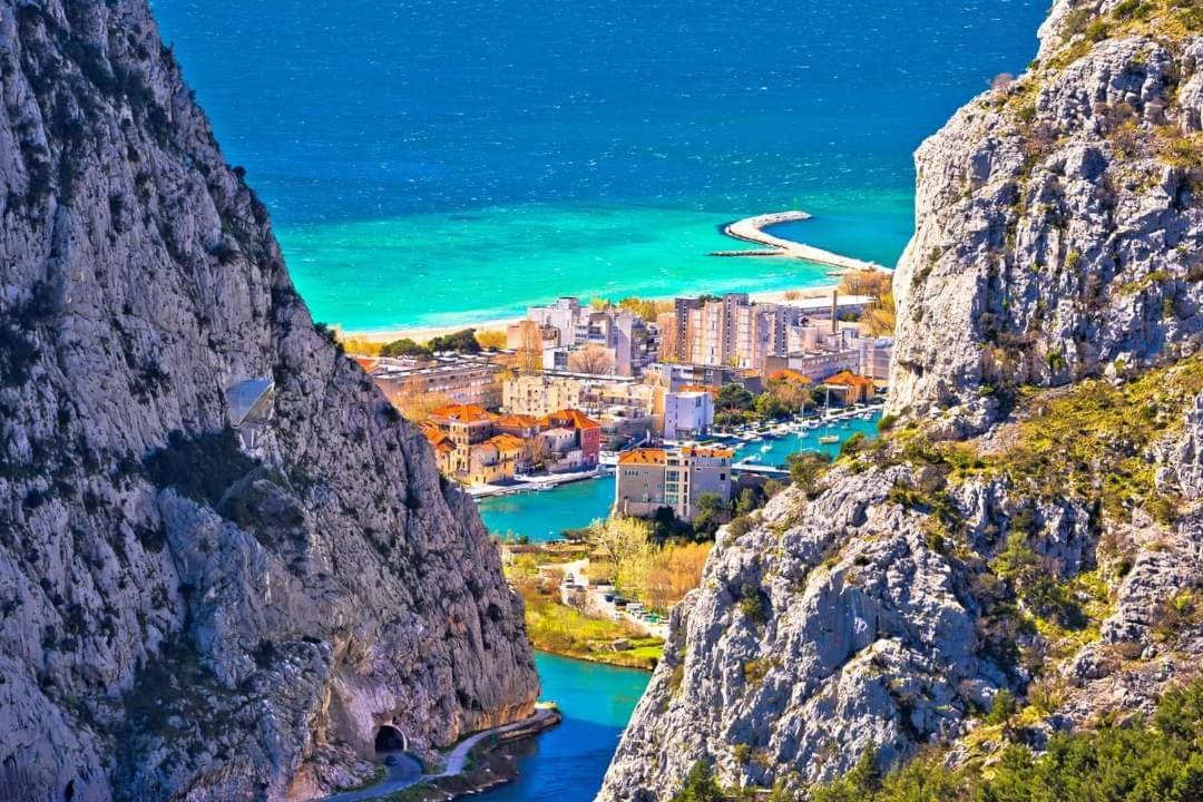 Amazing Sea View Apartman Omiš Kültér fotó