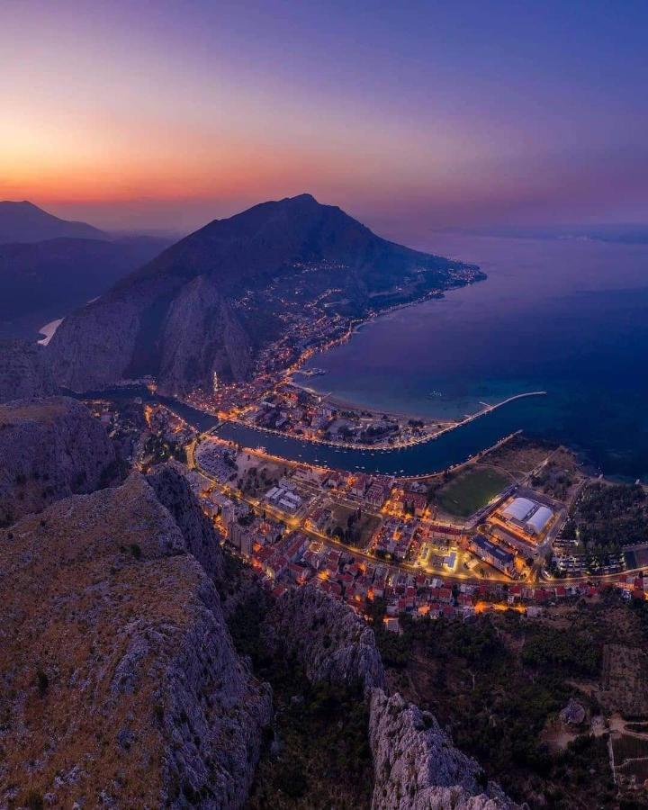Amazing Sea View Apartman Omiš Kültér fotó