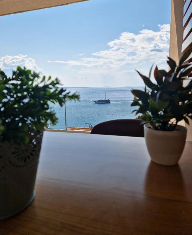 Amazing Sea View Apartman Omiš Kültér fotó